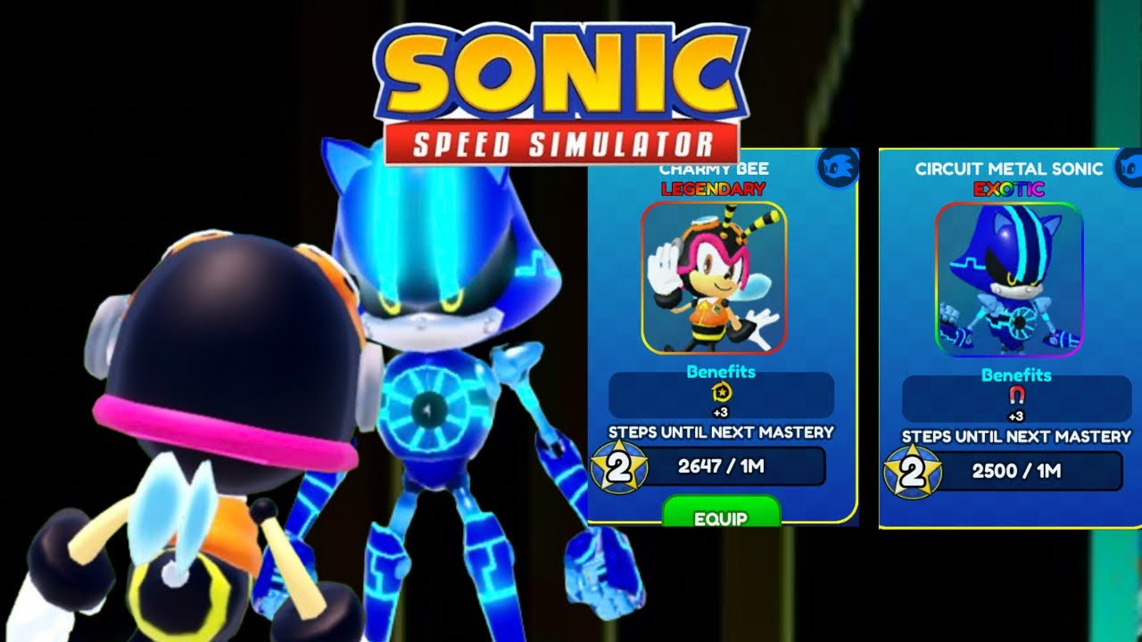 Live Testing: UNLOCKING CHARMY THE BEE! CIRCUIT METAL SONIC! ( Sonic Speed Simulator )