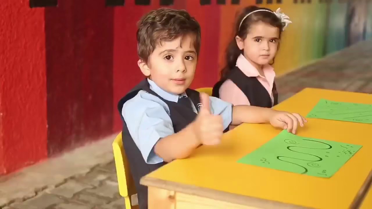 نشاط عملي لأطفال KG1 يطبقون انماط الخطوط بطرق ممتعة💙