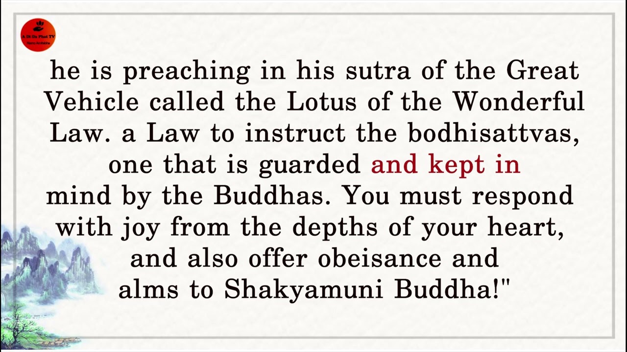 Chapter 21. The Lotus Sutra by Burton Watson- 妙法蓮華經- Diệu Ph&aacute;p Li&ecirc;n Hoa Kinh