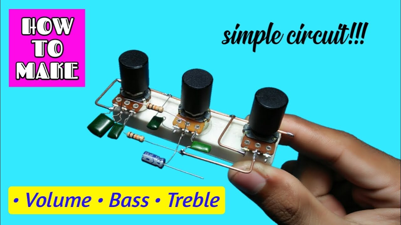 DIY Heavy Bass & Treble Volume Controller - Simple Passive Tone Control