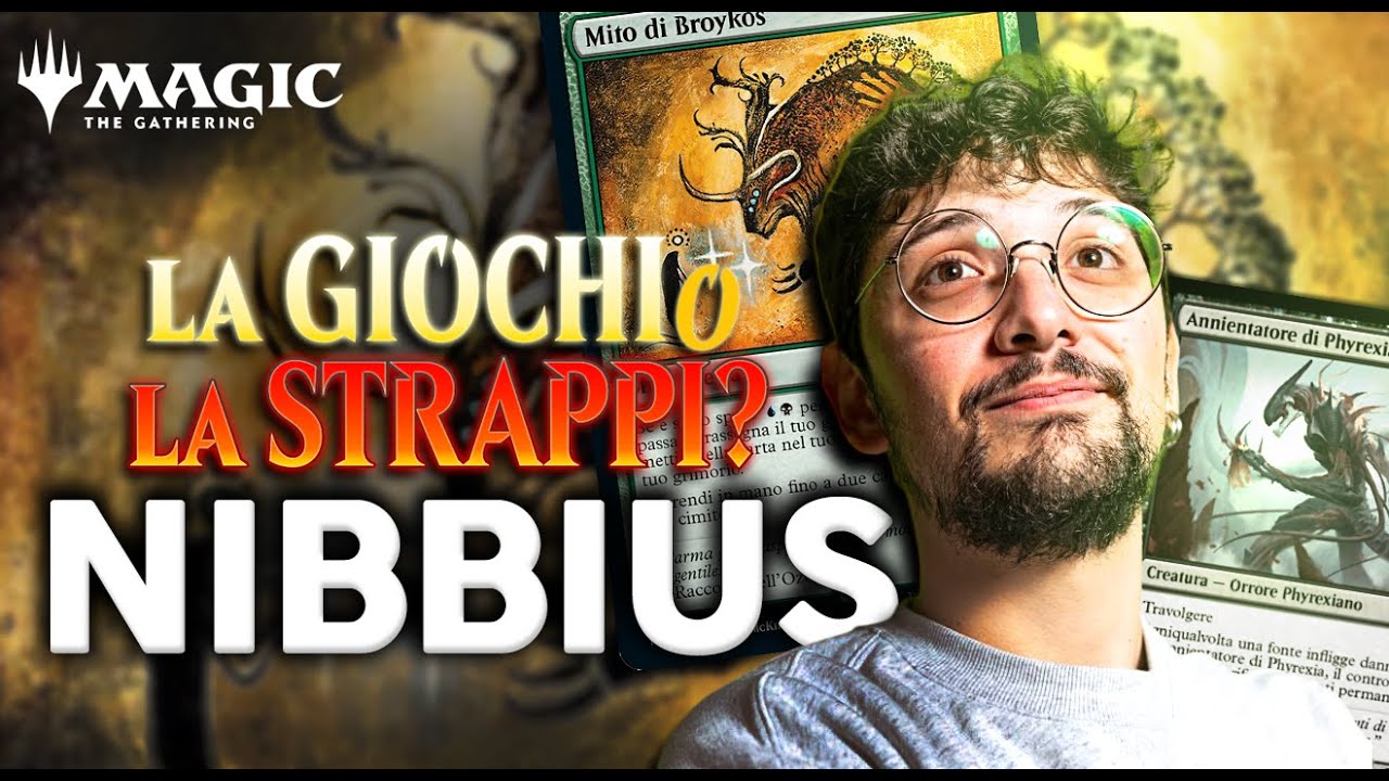 NIBBIUS prova a VALUTARE le CARTE di MAGIC - La Giochi o La Strappi? #35 @nibbius95