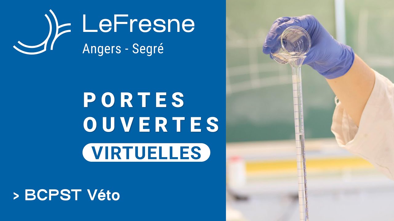 JPO Virtuelles - Présentation de la classe préparatoire BCPST Véto au Fresne