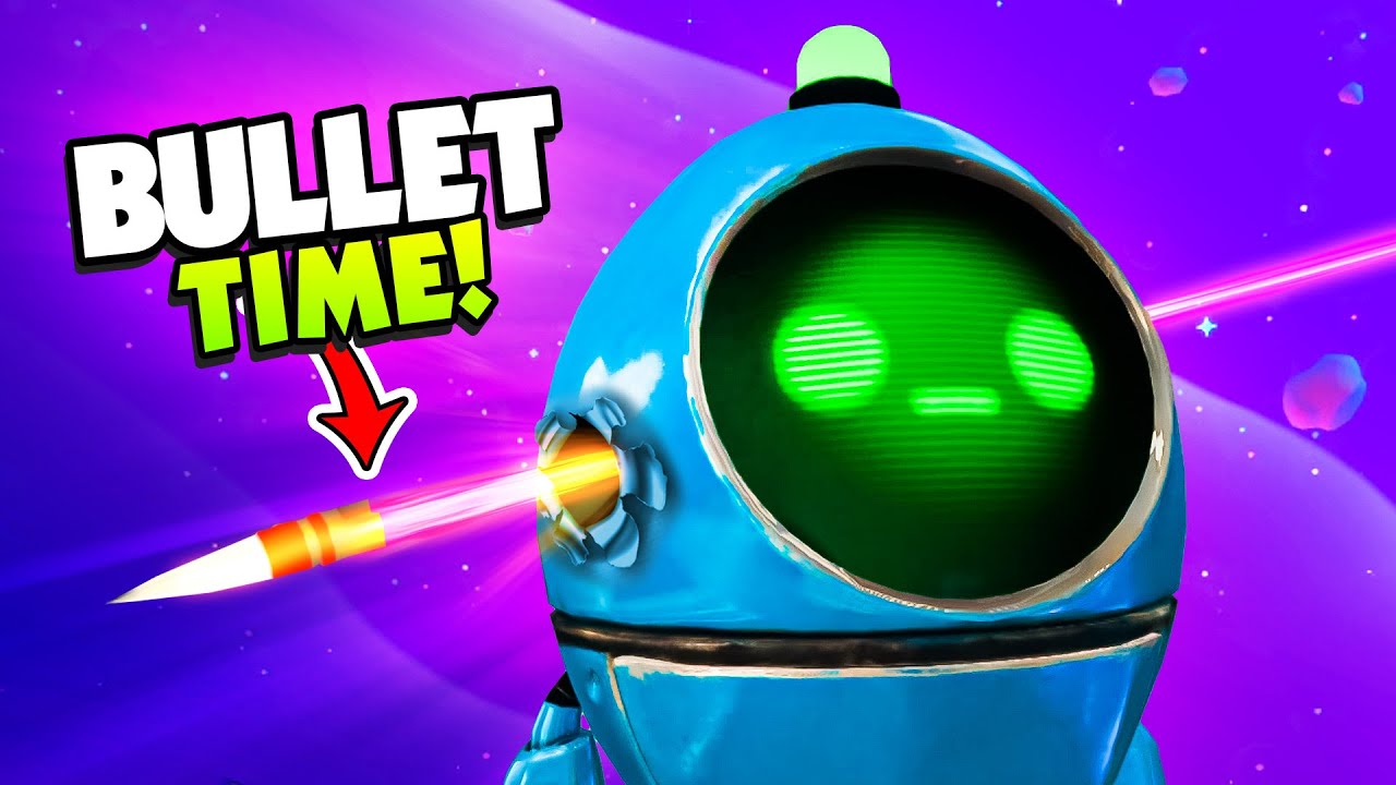 Saving ROBOTS From Bullets By STOPPING TIME! - Time Stall VR