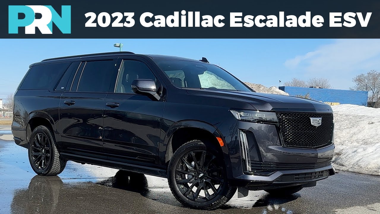 The Pinnacle of SUVs | 2023 Cadillac Escalade ESV Sport Platinum Full Tour & Review