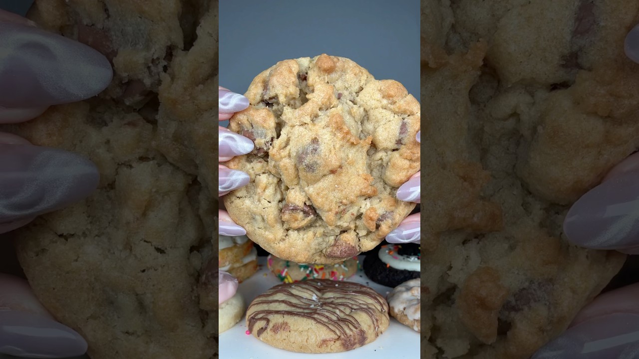 ОБЗОР CRUMBL COOKIE 🍪 #crumblcookie #mukbang #shorts