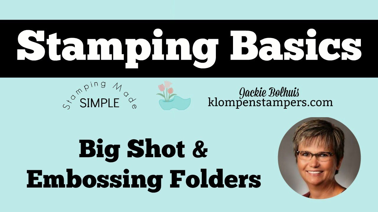 How To Use Big Shot Machine with Embossing Folders