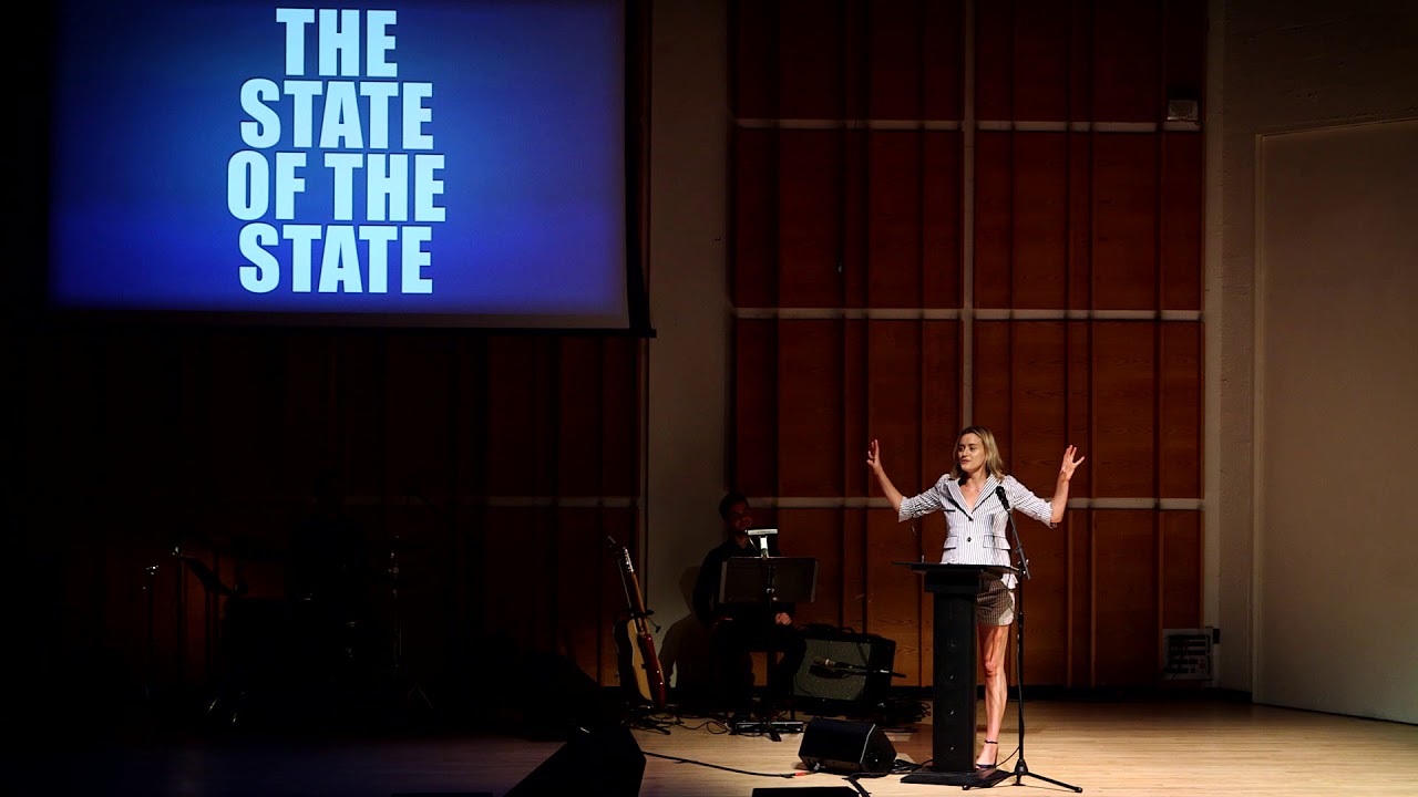 Taylor Schilling speaks about the state of NY politics