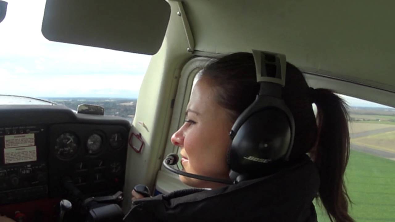 Flight training Gamston Airfield, Nottinghamshire