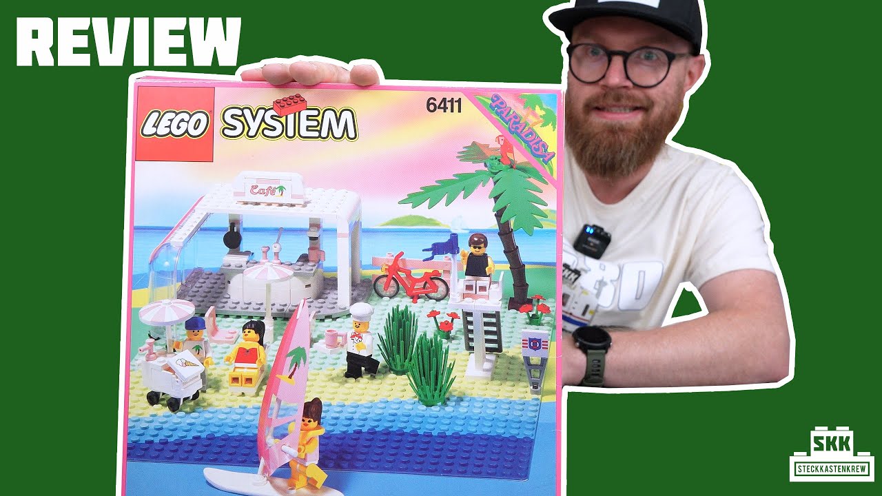Lust auf Urlaub? LEGO® 6411 Strand-Café von 1992 bringt Dich spielerisch an den Beach [Review]