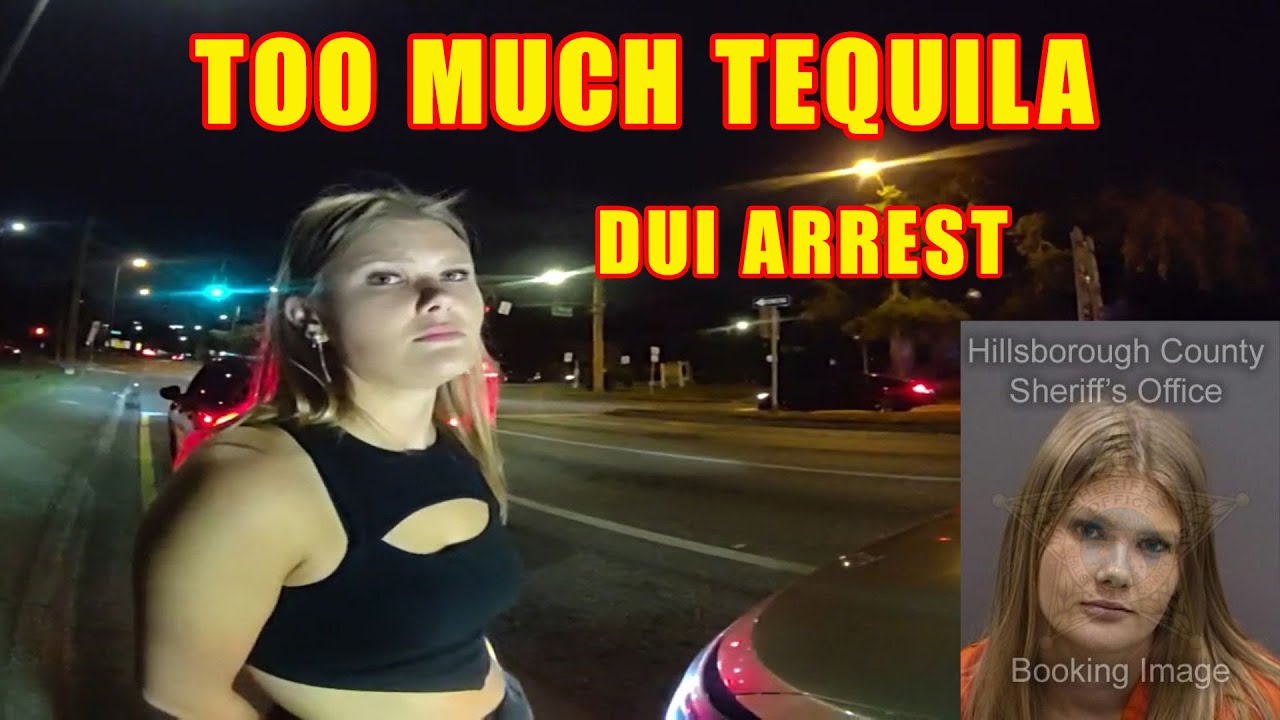 Too Much Tequila Results in 21-Year-Old's Drunk Driving Arrest