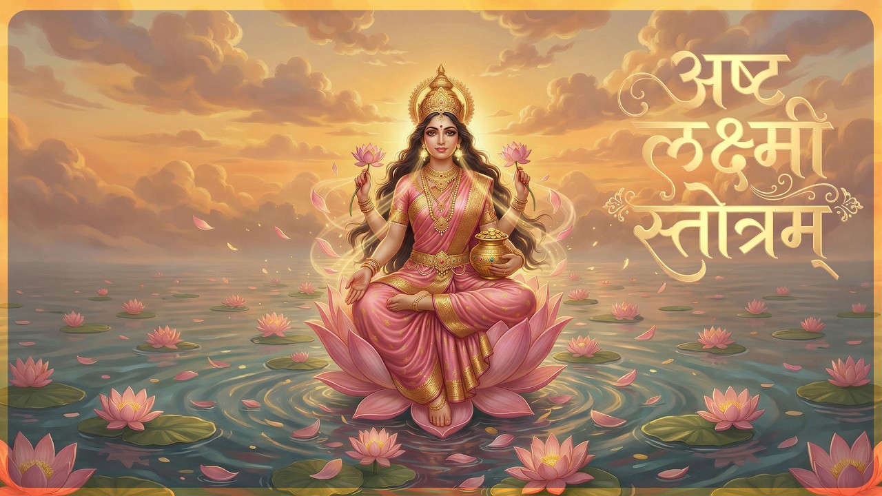 Ashtalakshmi Stotram | Powerful Mantra for Wealth, Success & Divine Blessings (Listen Daily!) ✨🙏