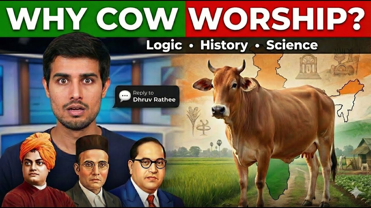 Dhruv Rathee Exposed on Cow Logic! 😡 | Why We Worship Cow – The Real Logic |