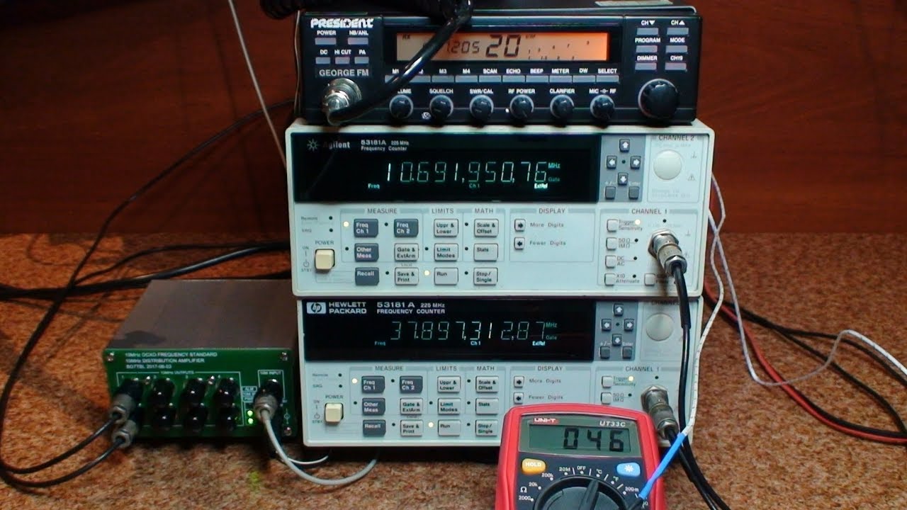 CB Radio President George - Frequency Tuning - Slovakia