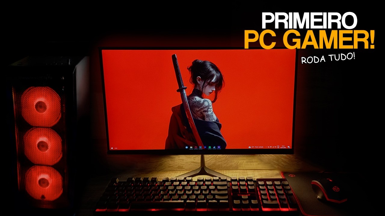 COMPREI MEU PRIMEIRO PC GAMER! VALEU A PENA?  - Unboxing