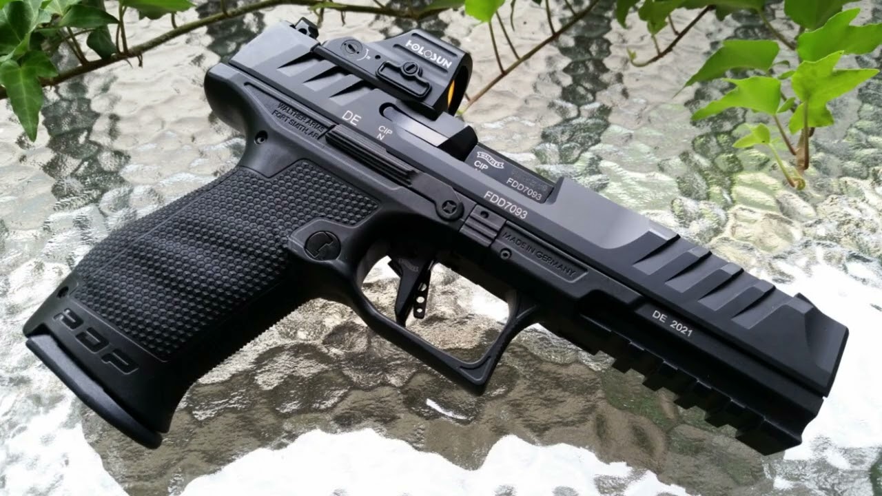 Обзор пистолета Walther PDP SF Compact Pro: мощный 9-мм пистолет со стальной рамкой.