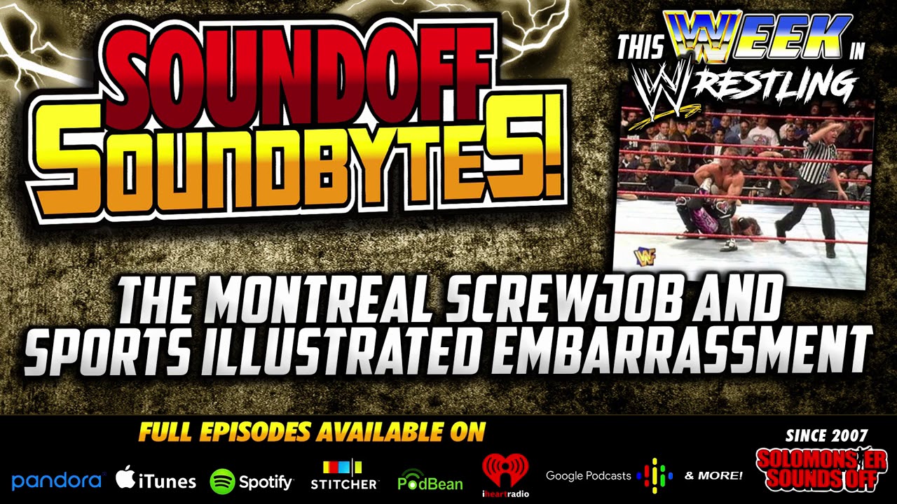 The Montreal Screwjob And Sports Illustrated EMBARRASSMENT (This Week In Wrestling History)
