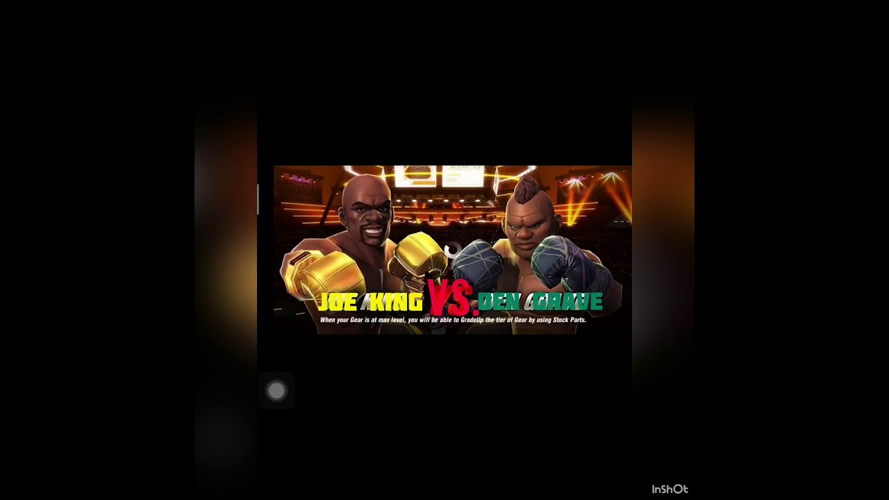 Boxing star joe king vs den grave