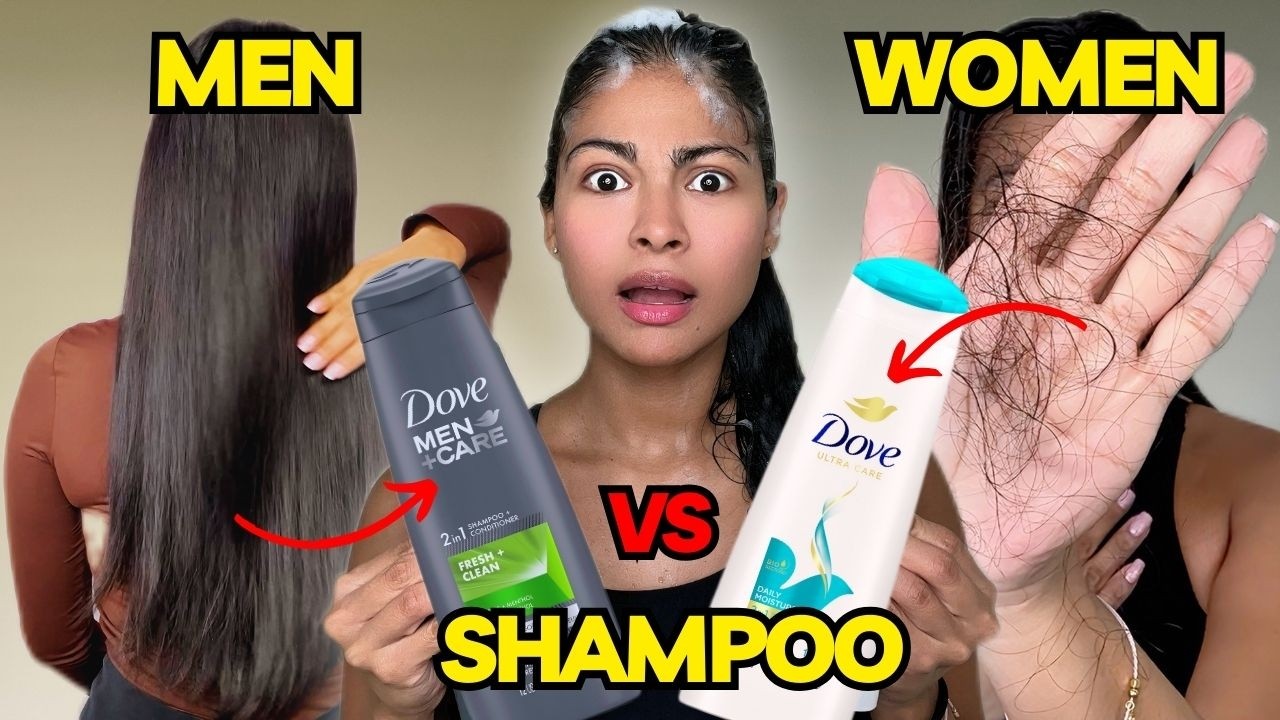 I Tested Men&rsquo;s vs Women&rsquo;s Shampoo & My Hair Paid the Price! 💀