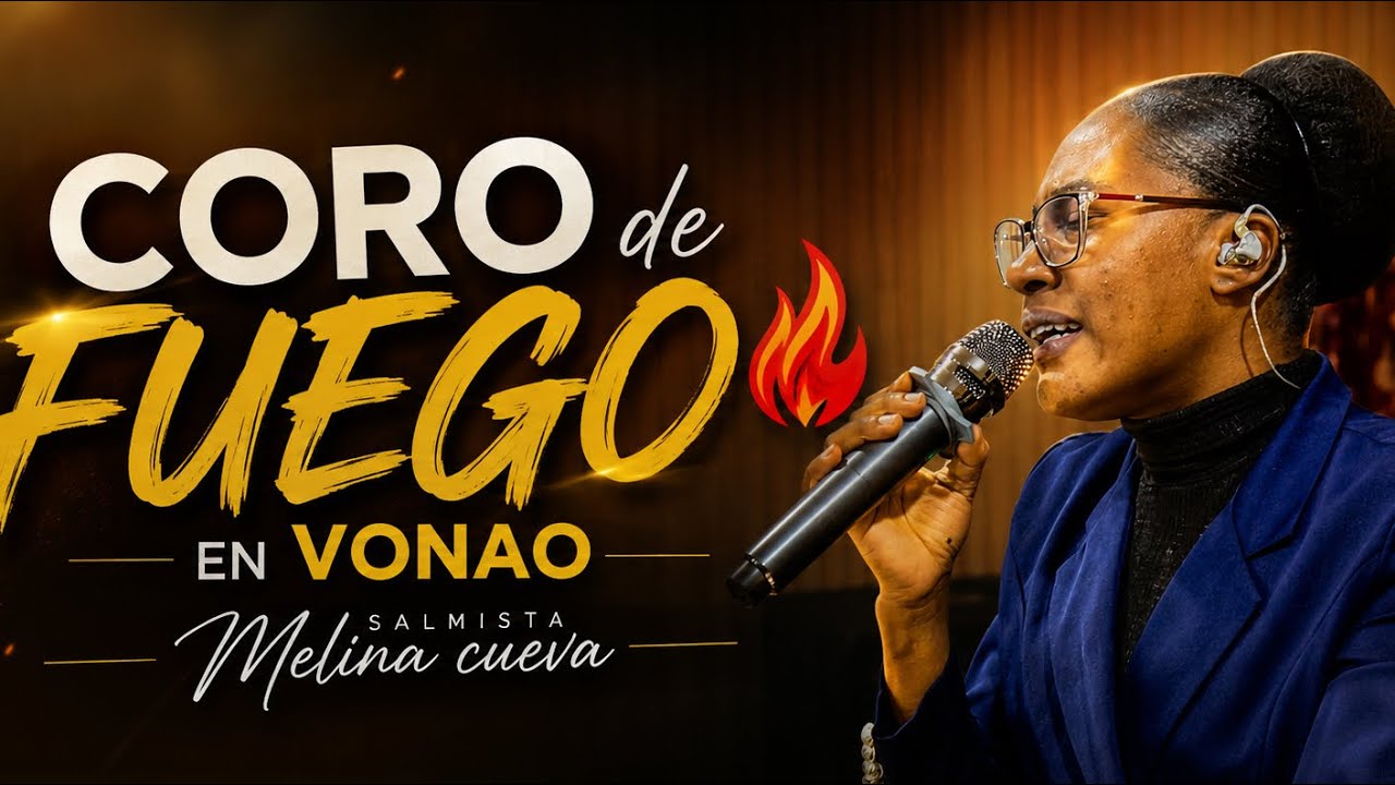 COROS DE FUEGO LA TROMPETA VAN SONANDO EN BONAO MELINA CUEVAS 🔥😱🕊️