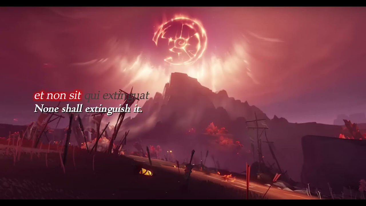 (Official Lyrics) Bakunawa Boss Theme - Prayer in a Land of War | Genshin Impact