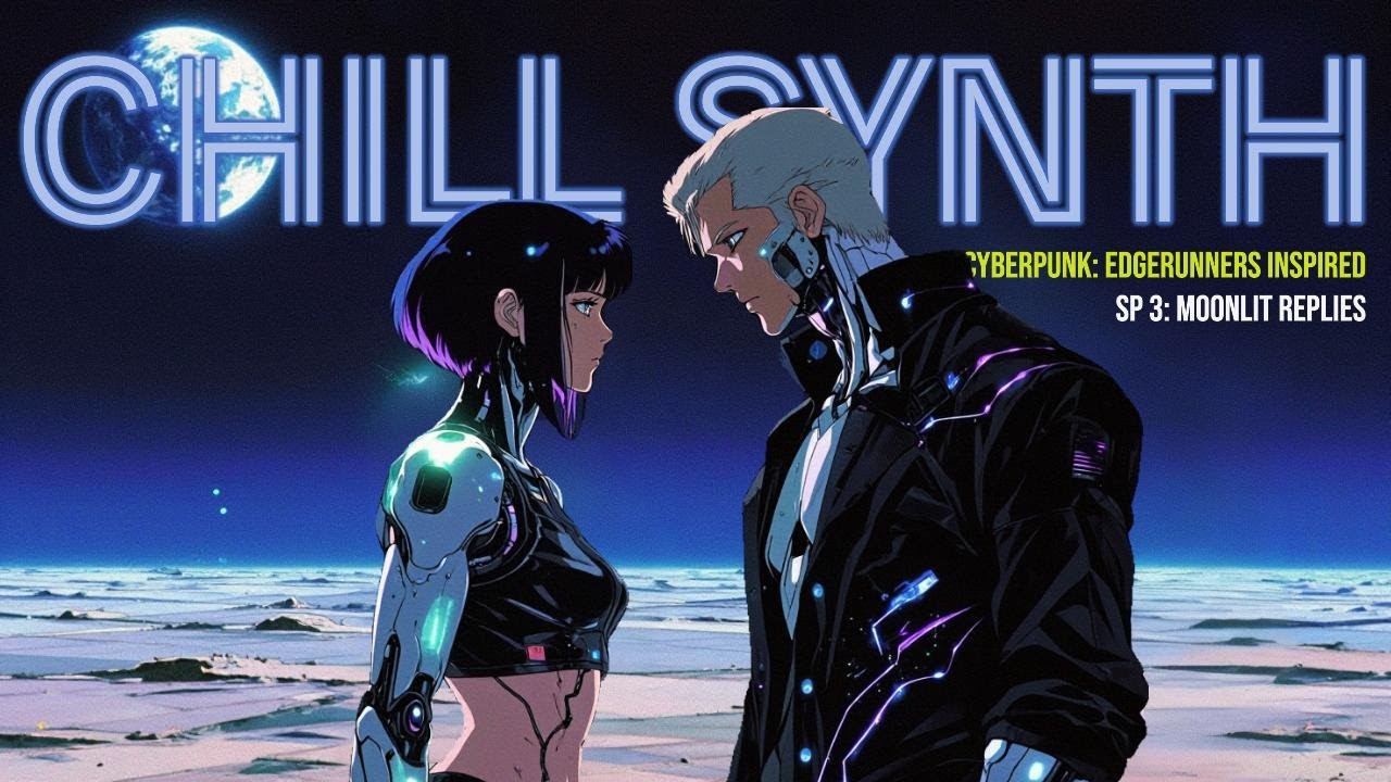 SP 3: Moonlit Replies – 1HR Chillsynth Duets on Lunar Surface | Cyberpunk: Edgerunners Inspired 🌕🤍