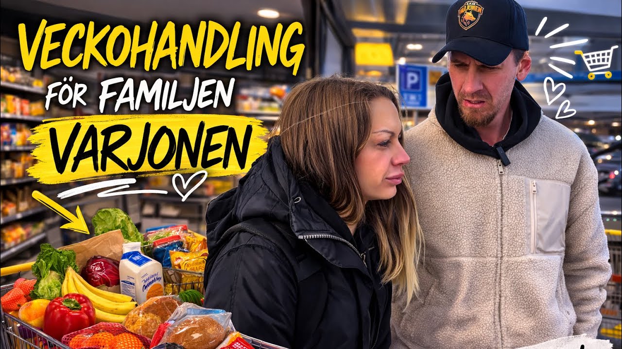 VECKOHANDLING FÖR BODYBUILDING - FAMILJEN VARJONEN PÅ LIDL 