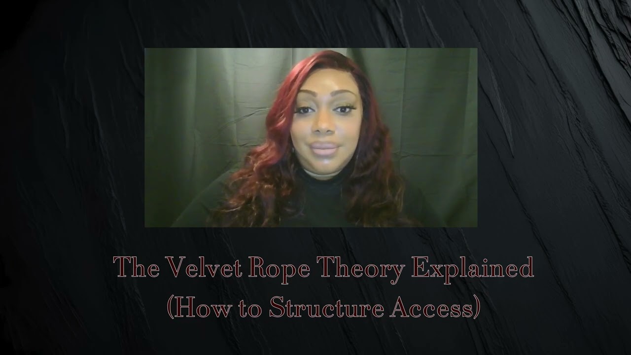 The Velvet Rope Theory Explained (How to Structure Access)