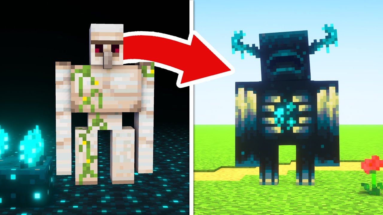 Minecraft, Aber Mobs Sind Vertauscht