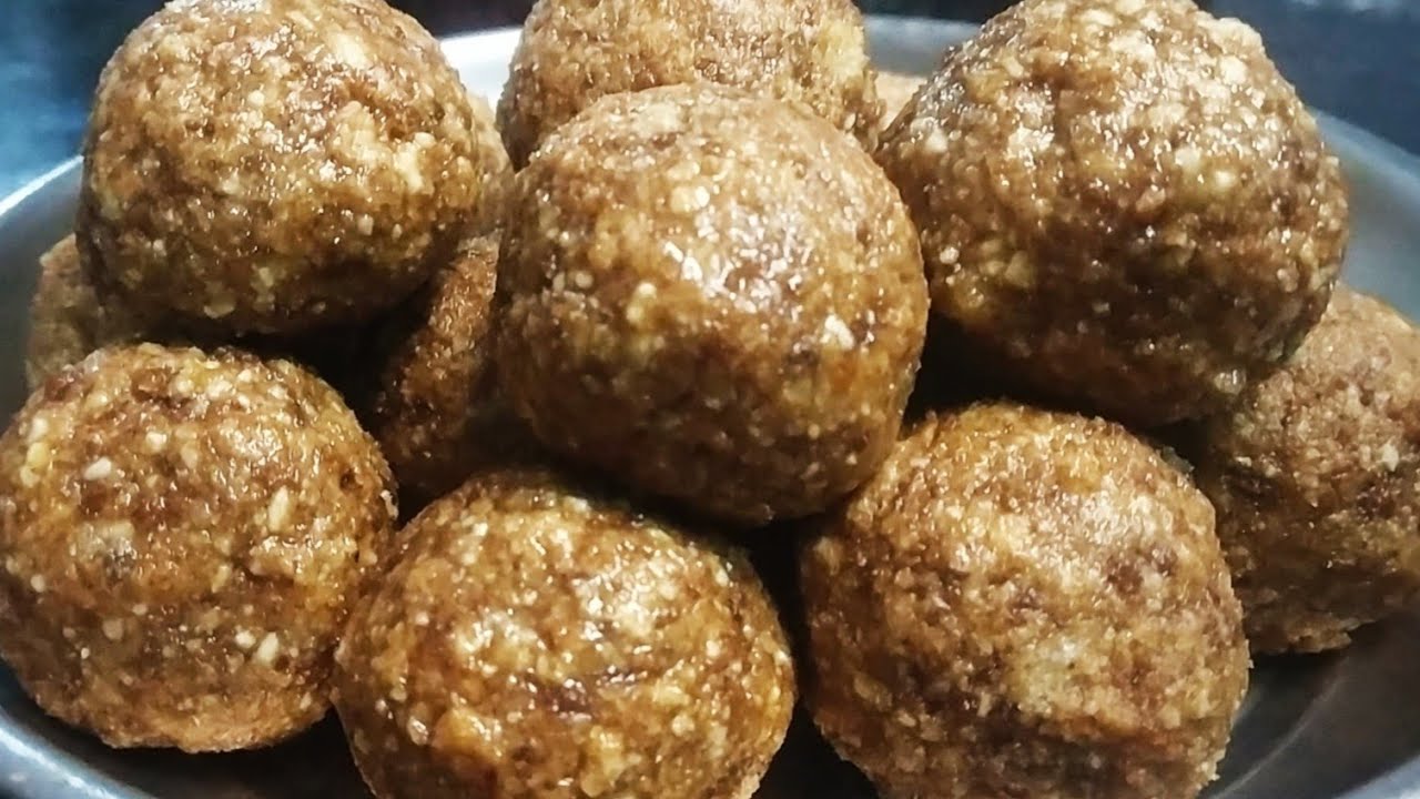 బాలింత లడ్డు|Gond Laddu Recipe|After delivery food|gond ke laddu|gond laddu recipe in telugu|laddu