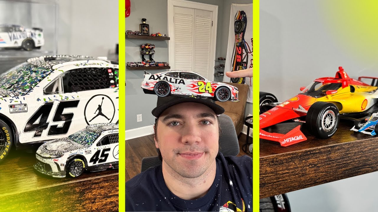 60+ Diecast Collection Tour: NASCAR, IndyCar, F1, and IROC?!