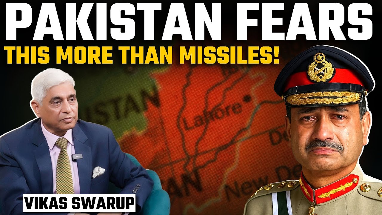Why Pakistan Can't Breathe Without This | Vikas Swarup Explains India's Ultimate Psychological War