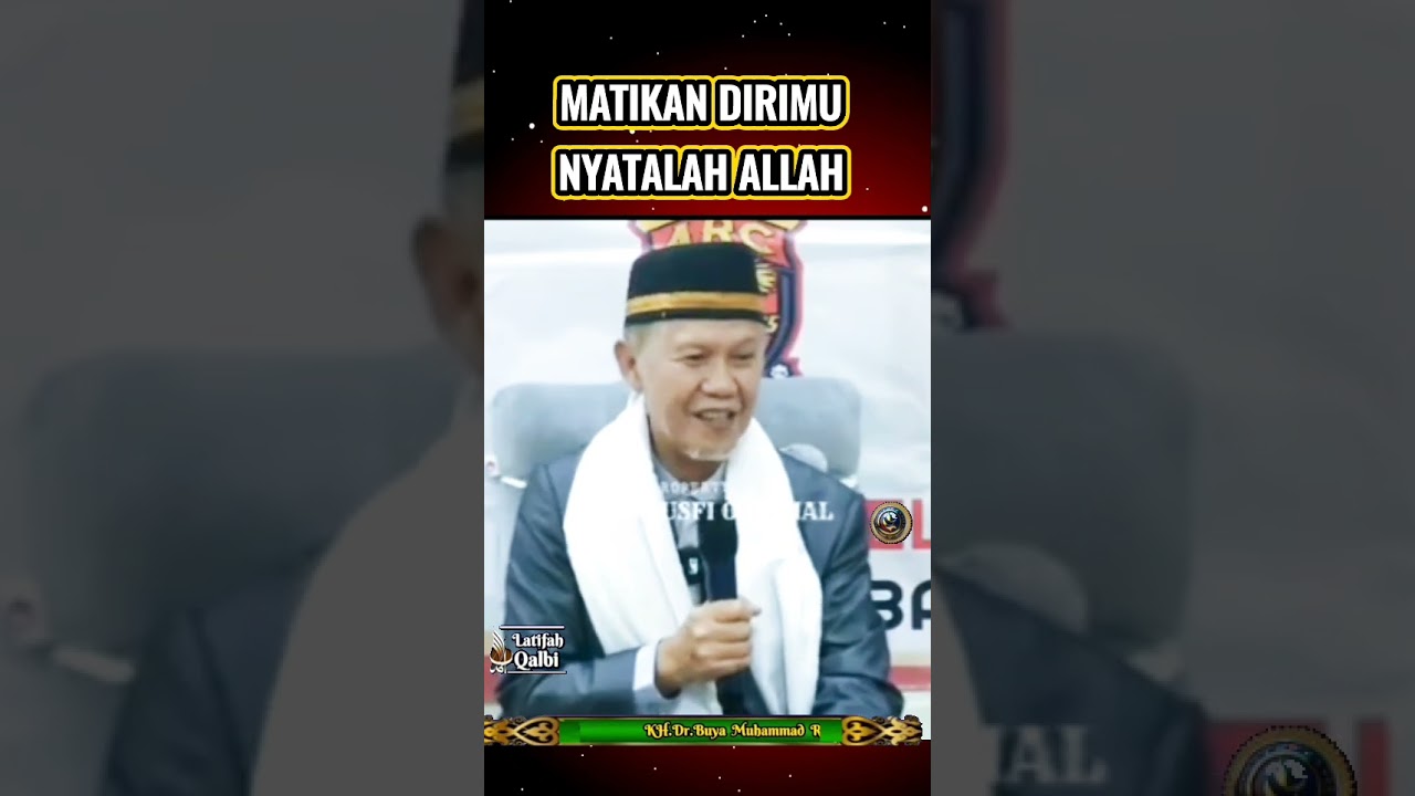 Buya Muhammad Rusfi - Matikan Dirimu Nyatalah Allah || #LatifahQalbi #shorts #shortvideo #short