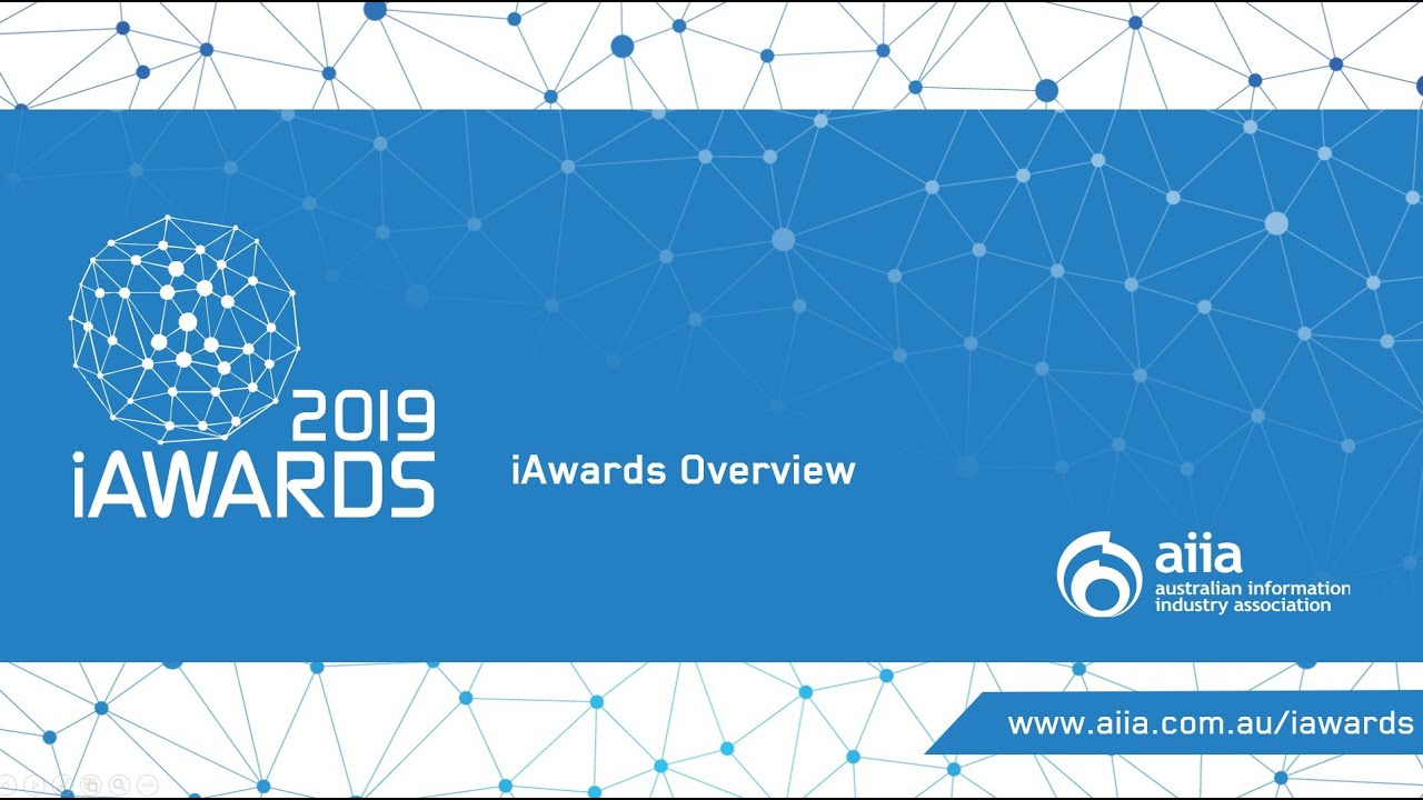 2019 iAwards Overview for Entrants