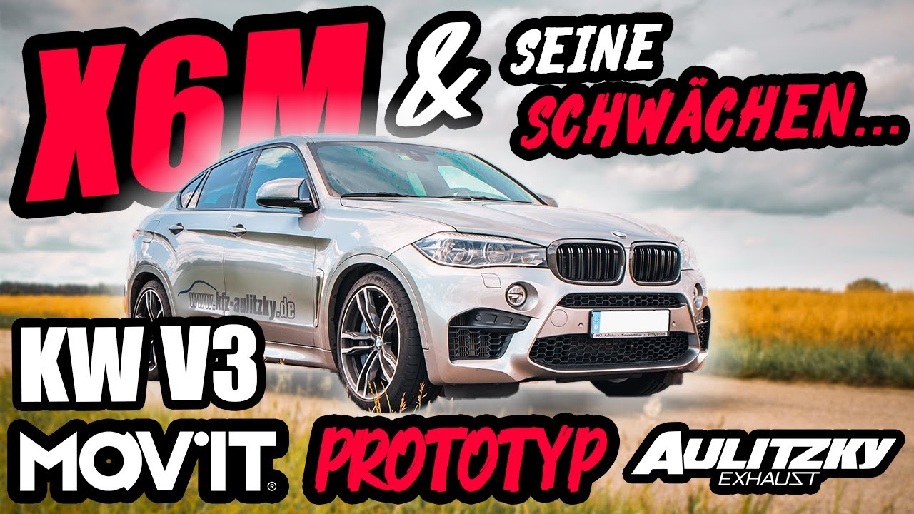 BMW X6M | Aulitzky Exhaust | Soundcheck| KW V3 | Movit Bremsanlage Prototyp