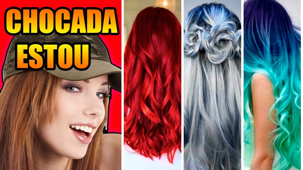 As Melhores Transforma&ccedil;&otilde;es de Cabelos Coloridos- HAIR COLOR COMPILATION - TRUQUES DE BELEZA
