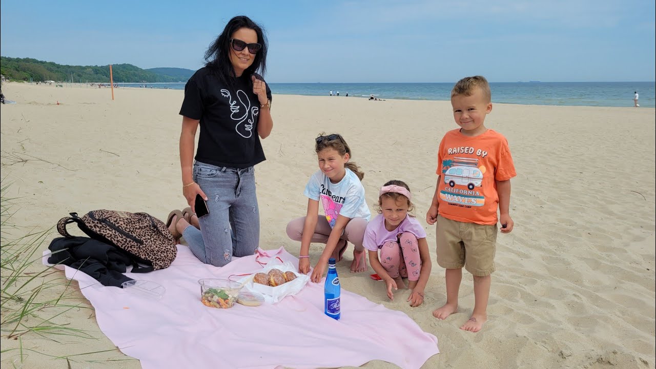 Idziemy po najlepsze pączki w Sopocie jemy na plaży / Sopot Monciak i plaża