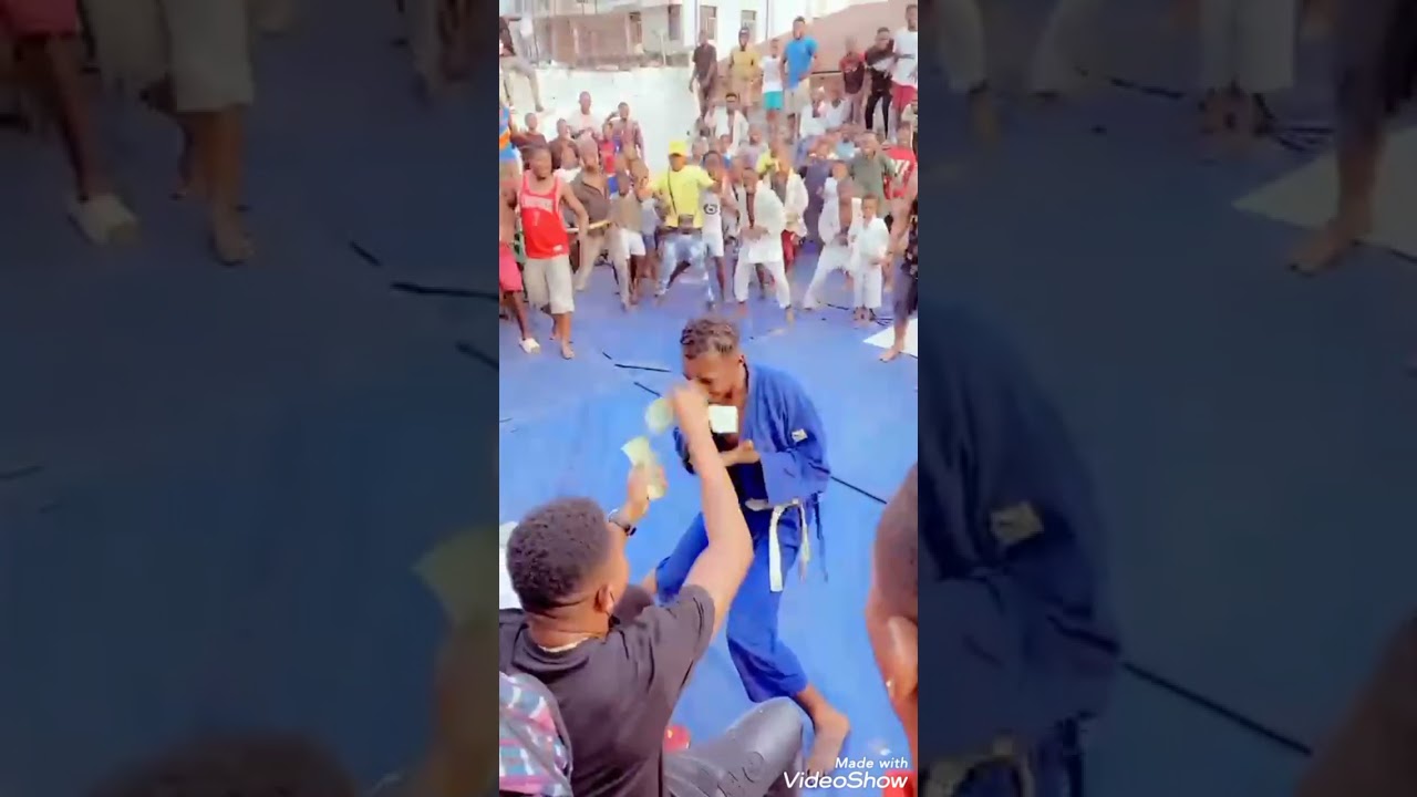 JUDO Kinshasa Maitre Niawu Tia ye MAZANKA
