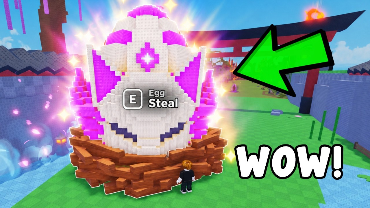 I GOT THE BIGGEST DIVINE EGG In Steal An Egg!
