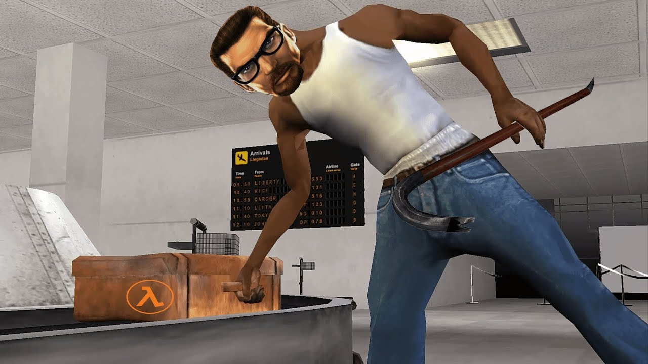 GTA San Andreas [Half Life SFX]