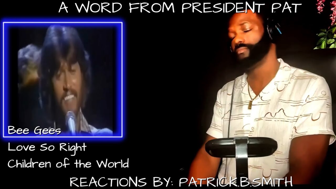 Bee Gees - Love So Right-REACTION VIDEO