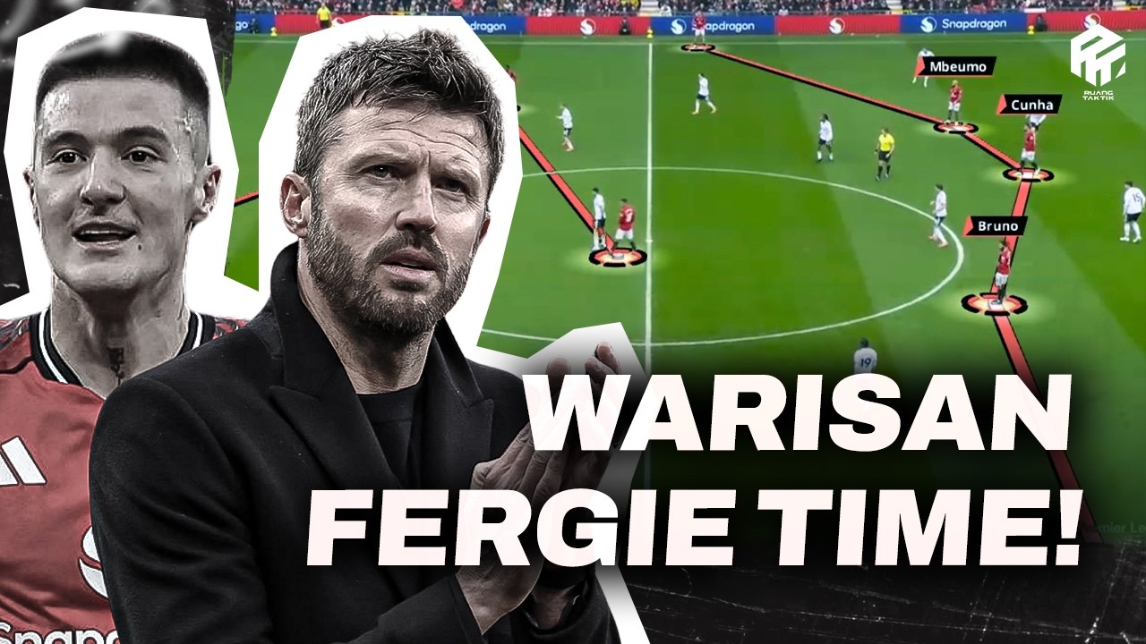 Tiru Ferguson | Pergantian Jitu di Akhir & Taktik 3 Roaming Player ala Carrick