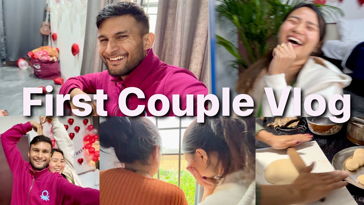 Our First Couple Vlog after Wedding #HappyMarriedLife
