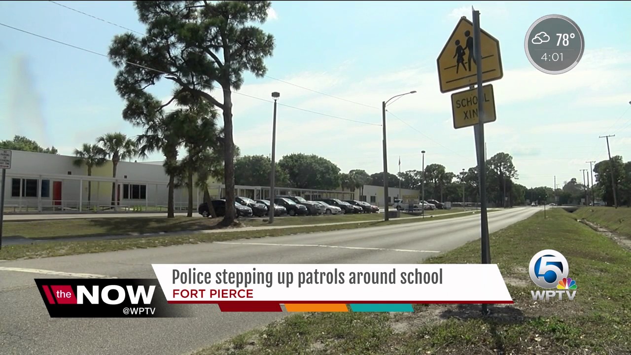 Police stepping up patrol around St. Lucie Elementary School