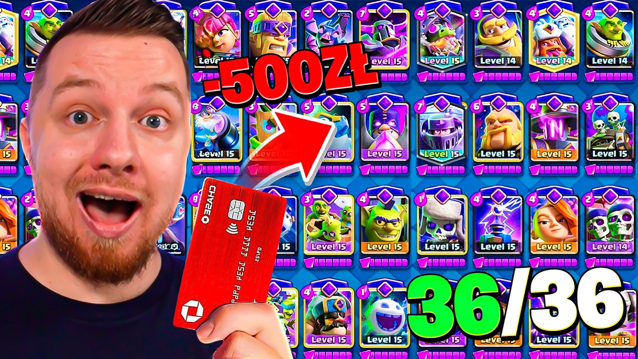 Kupiłem WSZYSTKIE EWOLUCJE w Clash Royale