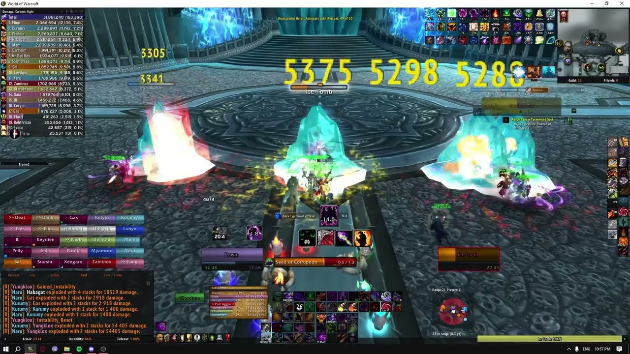 Execution   Demolock POV   Sindragosa HC
