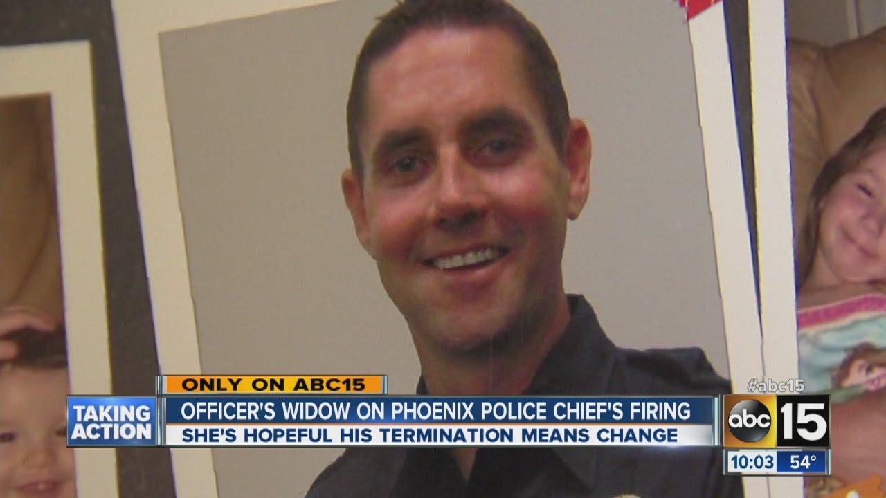 Officer's widow speaks out on Police Chief Daniel Garcia's firing