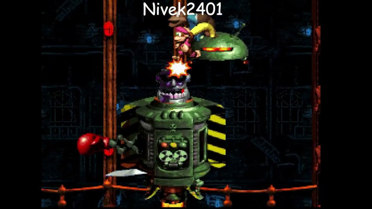 Donkey Kong Country 3 - World 4 - Level 4, 5 & Boss