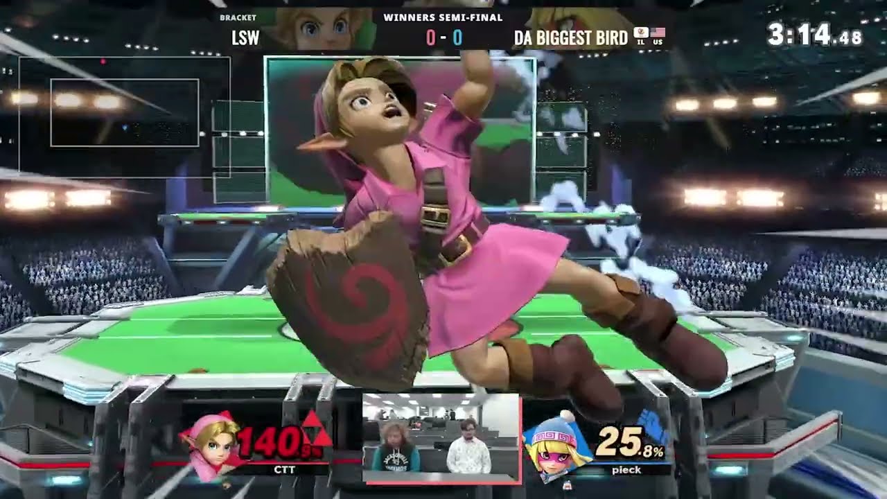 Illinois State Smash Weekly #295 | Winners Semi Finals: LSW (Young Link) vs. Da Biggest Bird (Min2)