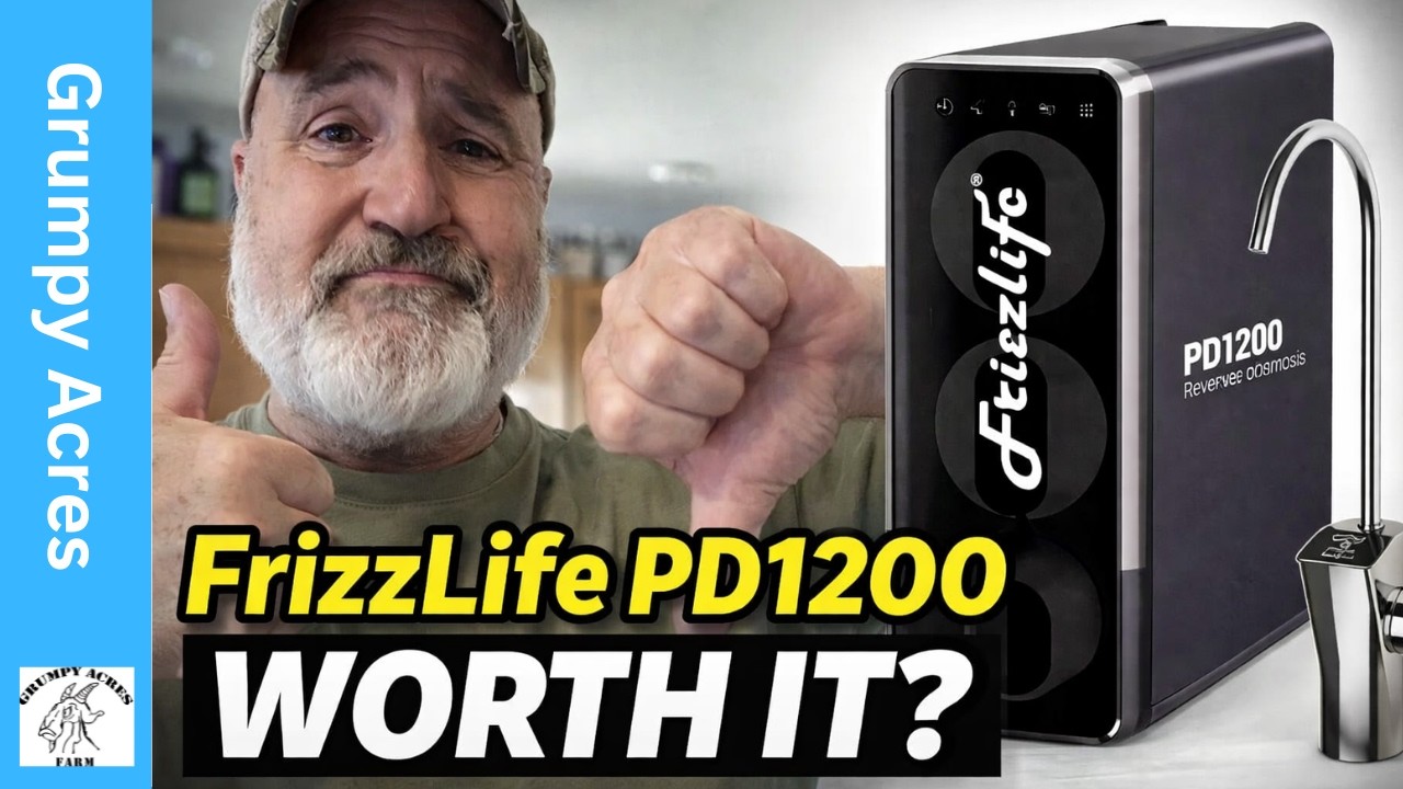 Обзор системы обратного осмоса FrizzLife PD1200 – распаковка, установка и первые впечатления.