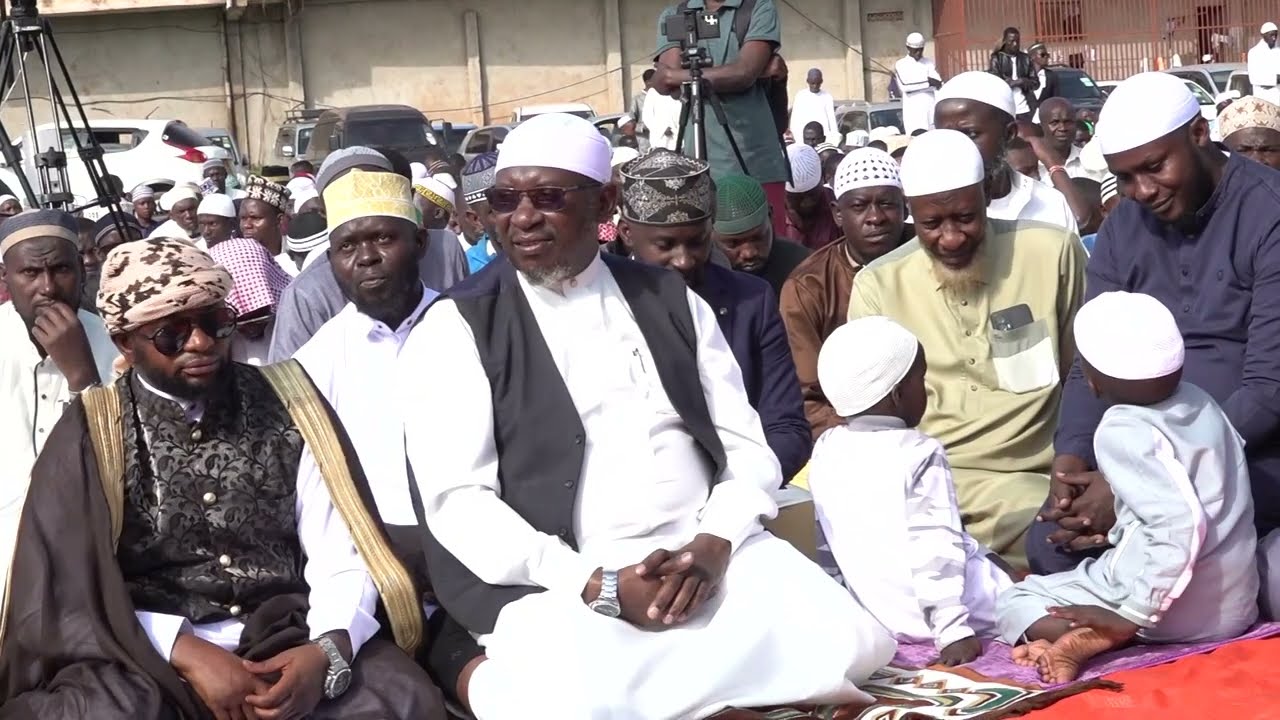 TABLIGHI MUSLIMS HOLD EID AL-FITR PRAYERS AT NAKIVUBO